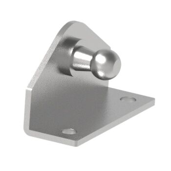 Gas spring end fittings and mounting brackets - jp